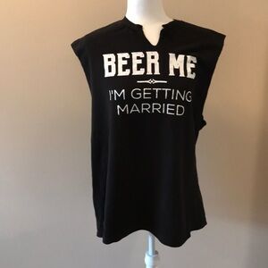 Beer Me I’m Gettting Married T-shirt Black…